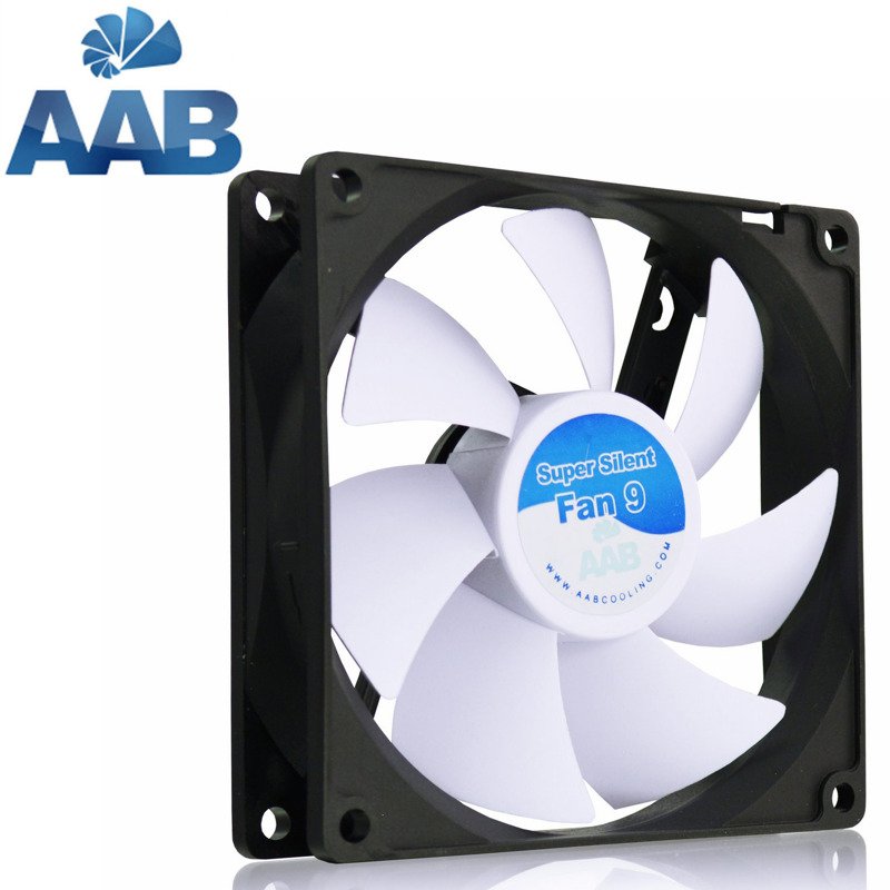 AABCOOLING Super Silent Fan 12 BLAU LED PC Gehäuse LÜFTER 120mm, Kühler,  13,9dB