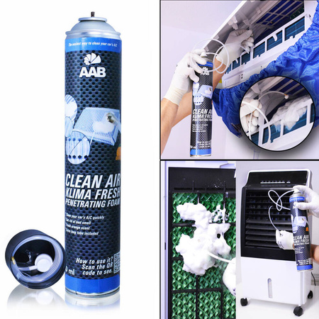 AAB CLEAN AIR KLIMA FRESH PENETRATING FOAM 750 ml