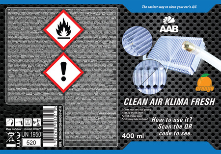 AABCOOLING CLEAN AIR KLIMA FRESH 400 ml